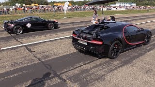 Mclaren 720s vs Bugatti Chiron [upl. by Hooke82]