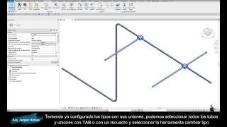 Revit Enrutamiento de uniones para tubos [upl. by Tiedeman]