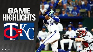 Twins vs Royals Game Highlights 9624  MLB Highlights [upl. by Assereht]