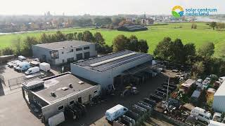 Hafkamp Natuursteen verduurzaamd met 150 zonnepanelen geïnstalleerd door Solar Centrum Nederland [upl. by Gavin]