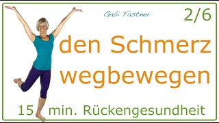 26🌱den Schmerz im Rücken wegbewegen  ohne Geräte im Stehen [upl. by Uliram]