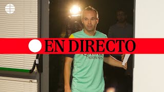 🔴 DIRECTO  Andrés Iniesta se retira del fútbol profesional [upl. by Riess]