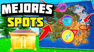 LOS MEJORES SPOTS DE LA TEMPORADA 2 DEL CAPITULO 5 DE FORTNITE [upl. by Norret795]