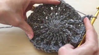 Crochet How To Slouchy Spiral Hat Pattern Video [upl. by Bergh]