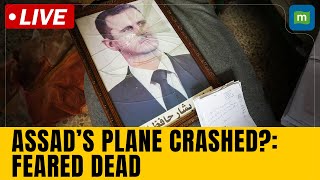 Live Syrian President Bashar alAssad Plane Crashed  Plane Goes OffRadar  Assad Dead  N18G [upl. by Herson859]