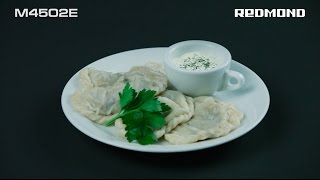 Pierożki z kapustą i grzybami  Multicooker REDMOND RMCM4502E [upl. by Oderfigis]