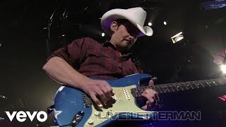 Brad Paisley  She’s Everything Live on Letterman [upl. by Airdnala]