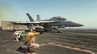 Aircraft Carrier Takeoffs amp Landings [upl. by Cavanaugh]