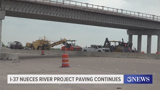 I37 Nueces River Project paving continues [upl. by Danyette]