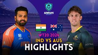 INDIA v AUSTRALIA T20 World Cup 2024 Highlights  RonPlays [upl. by Hyacinthia67]