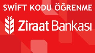 Ziraat Bankası Swift Kodu Öğrenme [upl. by Alyce663]