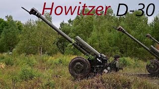 Howitzer D30 in Action❗ Russian Artillery💥 [upl. by Postman]