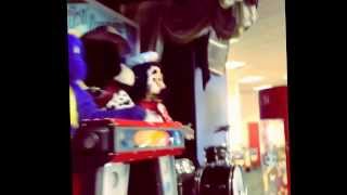 The creepy animatronic Chuck E Cheese band performs Part 2 of 3 [upl. by Leshia]