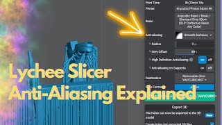 3D Printing Lychee Slicer AntiAliasing settings explained [upl. by Behlke]