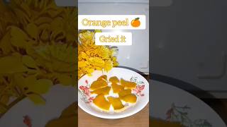 🍊✨ Skin brightening Orange peel face maskshorts trending diy skincare viralvideo [upl. by Edas652]