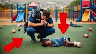 Black Girl Slept In a Playground Every Night When a Cop Finds Out He BREAKS DOWN in Tears [upl. by Erie]