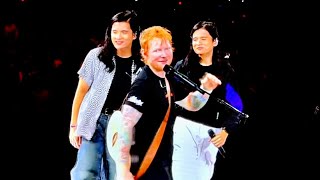 Ed Sheeran and BenampBen  Maybe the Night  9 March 2024 ÷x Tour SMDC Festival Grounds Manila [upl. by Nevi]