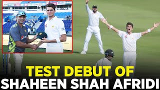 Famous Test Debut  Shaheen Afridi Fabulous Bowling Against New Zealand  PCB  MA2A [upl. by Idyak]