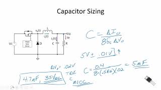 Power Electronics  Buck Converter Design Example  Part 1 [upl. by Atoked589]