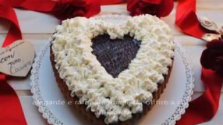 Cuore al cioccolato e panna [upl. by Lanaj]