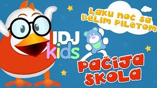 LAKU NOC SA BELIM PILETOM  PACIJA SKOLA  BELO PILE  IDJKids [upl. by Innavoij]