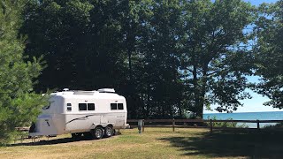 Oliver Legacy Elite II Lakeport State Park Michigan Camping trip [upl. by Lizette]