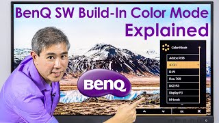 BenQ SW Series PreCalibrated BuildIn Color Mode Explained [upl. by Yelserp89]