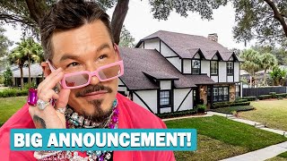 David Bromstad Announces Huge Update about His Dream Home hgtv [upl. by Shae]