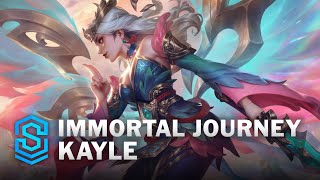 Immortal Journey Kayle Skin Spotlight  League of Legends [upl. by Essenaj]