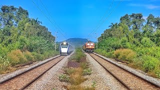 Konkan Railway Diaries  A Day Capturing Trains Through Scenic Beauty [upl. by Aicirtac]