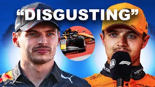 The Max Verstappen vs Lando Norris Crash EXPLAINED [upl. by Llibyc]