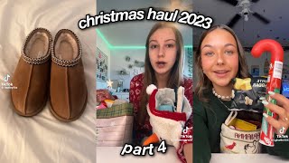 CHRISTMAS HAUL 2023 TIKTOK COMPILATION 4 [upl. by Metabel]