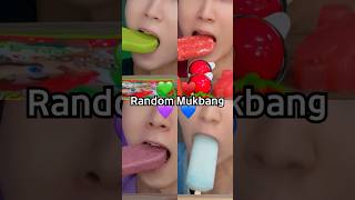 랜덤 먹방ASMR 시원한 아이스크림🍧 Random Popsicle Mukbang mukbang food 먹방 [upl. by Ytteb]