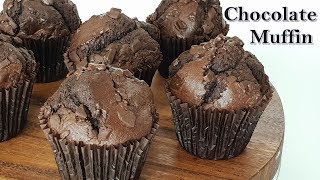 초코머핀 만들기초코 케이크초간단chocolate muffin recipe 초코 컵 케이크チョコマフィン [upl. by Anilegna878]