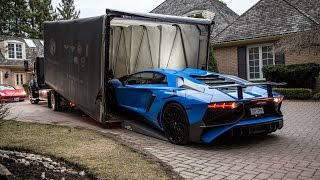 Lamborghini Aventador SV Delivery  Xplicit Productionz [upl. by Romy]