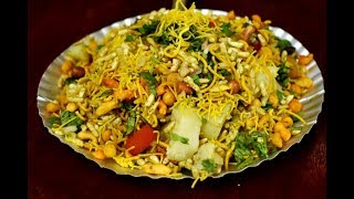 bhel puri recipe  bhel puri chaat  Mumbai Bhel Puri [upl. by Nedah634]