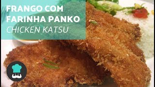 Frango com farinha panko  MUITO CROCANTE [upl. by Litta]