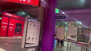 Sky bus Arrivals and Departures to n fro Melbourne Airport [upl. by Atined]