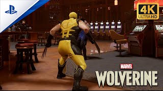 Marvel Wolverine Ps5 Gameplay Walkthrough Mission 4K Ultra HD Graphics [upl. by Ahsaetal]