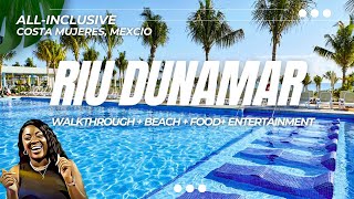 Riu Dunamar Costa Mujeres Mexico  All Inclusive Cancun  Walkthrough Riu Party Entertainment [upl. by Tahp678]