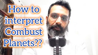 How to interpret combust planets in chart astrology [upl. by Rossy]