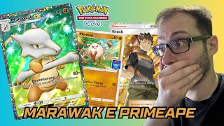 MARAWAK E PRIMEAPE SELVAGGI TOP DECK POKEMON POCKET [upl. by Eugaet]