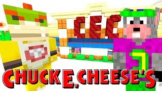 SCARY CHUCKE CHEESE IS HAUNTED  Nintendo Fun House  Minecraft Switch 268 [upl. by Ymirej351]