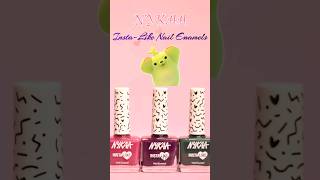 Nykaa Cosmetics Instalike Nail Enamel Swatches 🩷✨️ nykaa nykaacosmetics liveswatch instalike [upl. by Masuh736]