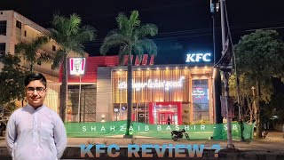 KFC New branch Opening In Mirpur Review  And Tour 😍  Saad Sheraz [upl. by Abramo]