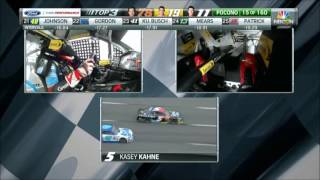 NASCAR shifting technique by Kasey Kahne at Pocono [upl. by Naruq]