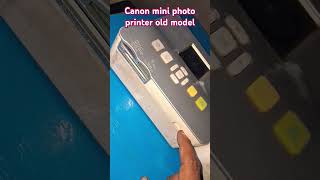 Canon mini photo printer old model printer digitaltouchvision [upl. by Alahsal]