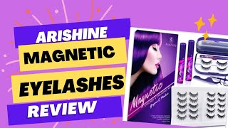 Do Not Get Seven Crowns Magnetic Lashes Get Arishine💜 magneticeyelashes makeup review [upl. by Leakcim]