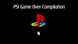 PS1 Game Over Compilation  N [upl. by Jordon99]