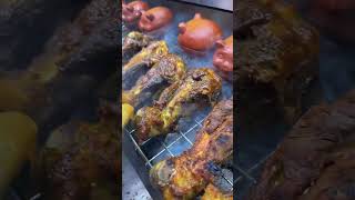 Charcoal grilled pork ribs barbecue teaching special barbecue [upl. by Weisman]